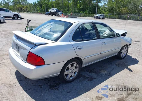 2005 Nissan Sentra 1.8S из США, поврежденный, VIN 3N1CB51D55L586407